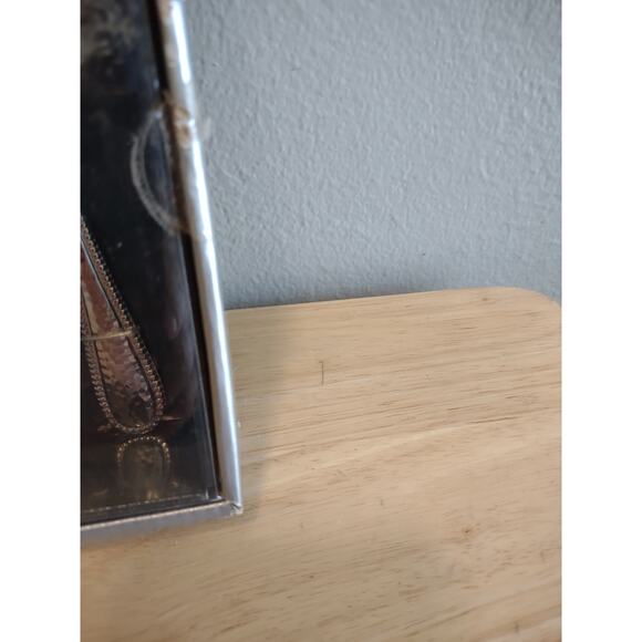 Hampton Forge Argent 4 Demitasse Spoons Set new in box artistic handles - Picture 3 of 4